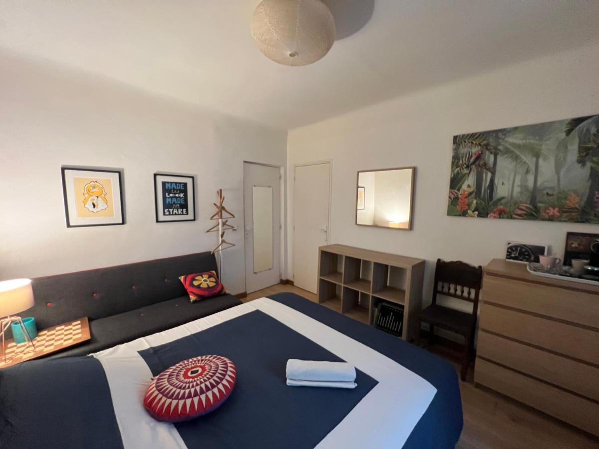 Lit Queen Size, 3Mn Beach Biarriz Exterior foto